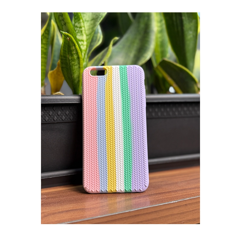 قاب سیلیکونی اورجینال مدل بافتی مناسب برای گوشی iphone 6 S Plus